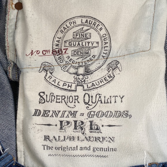 Polo by Ralph Lauren Original Denim Mens 42 - Picture 8 of 10